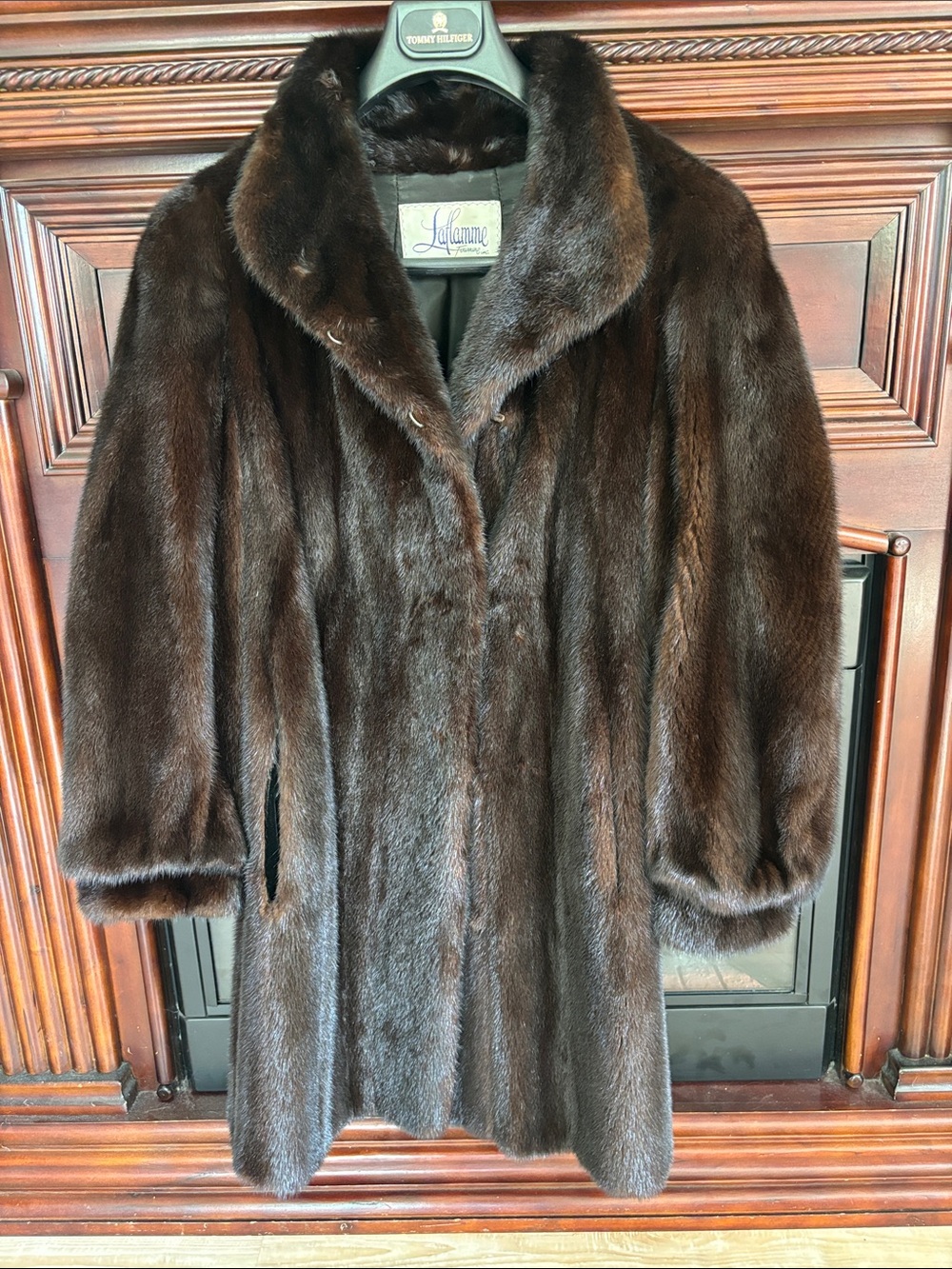 La Flamme Dark Brown FurCoat